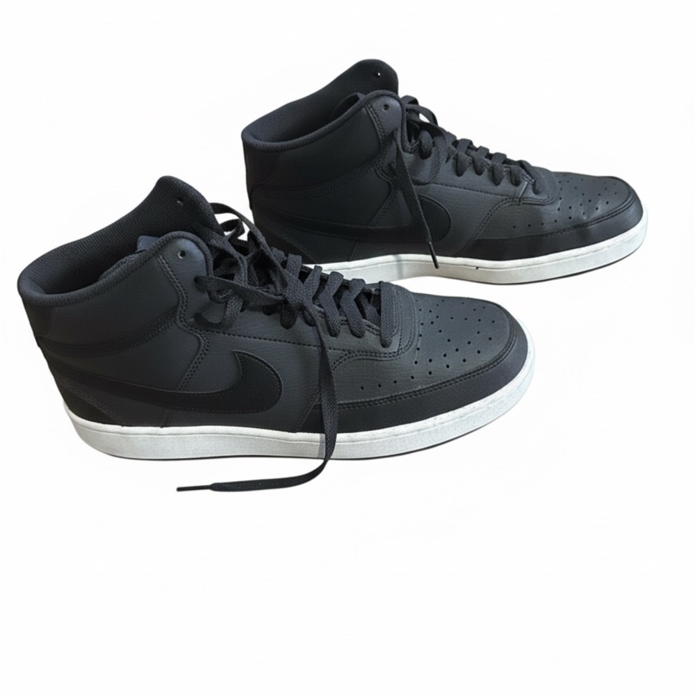 Nike Court Vision Mid Next Nature blue and black men’s size 10 - Picture 2 of 6